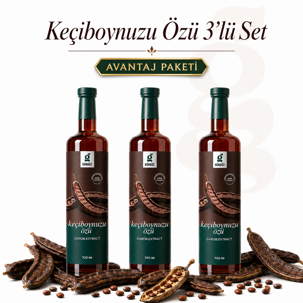 Keçiboynuzu Özü 3’lü Avantaj Paketi Keçiboynuzu Özü 3’lü Avantaj Paketi